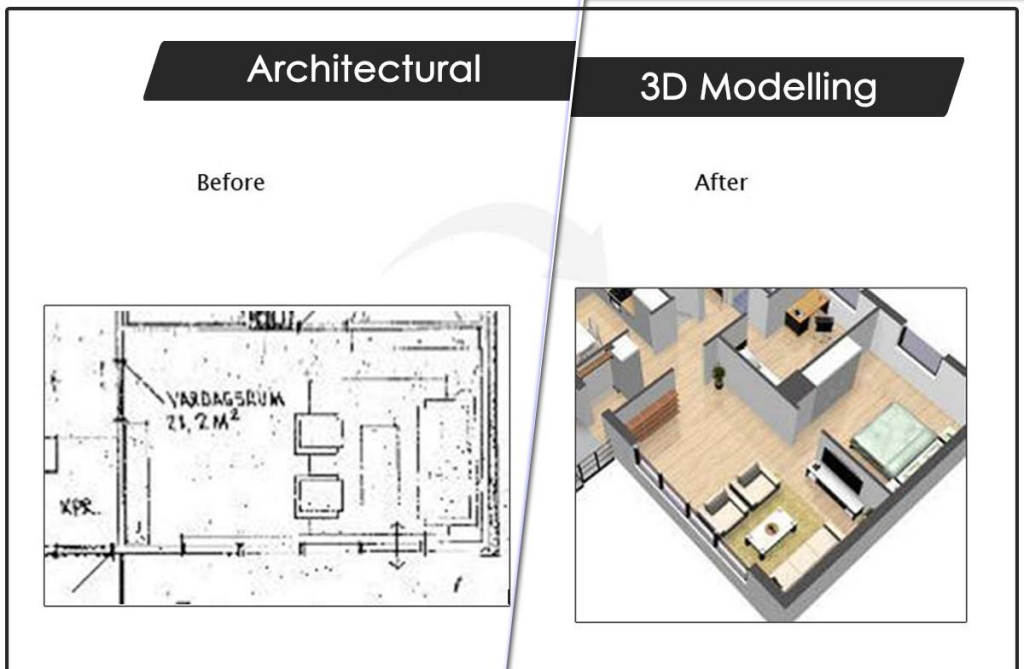 2D to 3D CAD Conversion